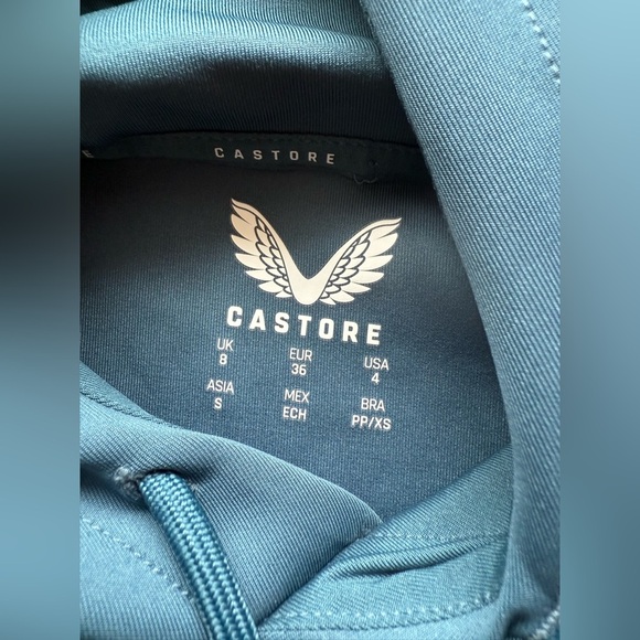 Aston Villa Castore , England UK Pullover Hoodie Size 4 Polyester Soft Winter - Picture 4 of 16